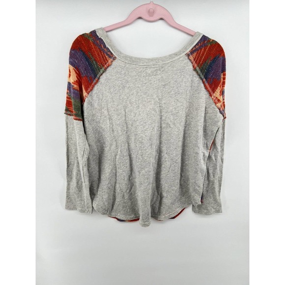 Ralph Lauren Denim & Supply Saltilo Aztec Print Henley Knit M RARE - Picture 2 of 4